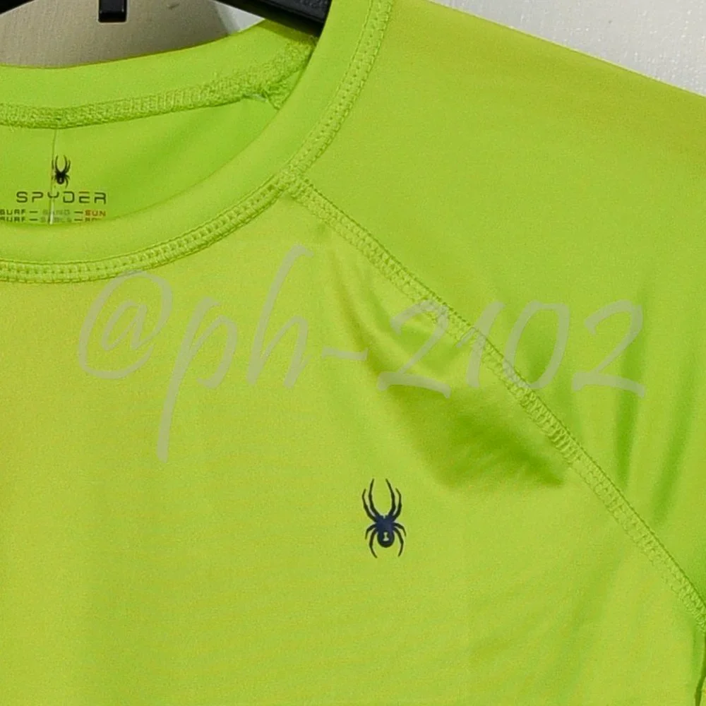 Spyder BOYS Youth 2-piece‎ Swim Set  GREEN .